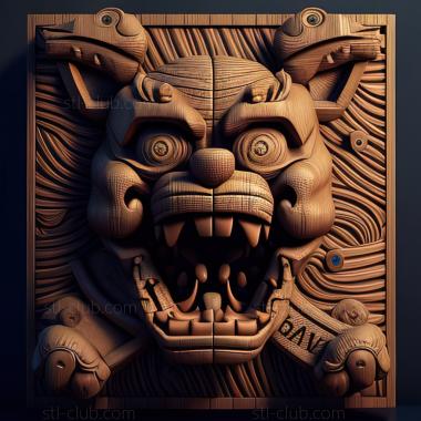 3D модель Игра Five Nights at Freddys 4 The Final Chapter (STL)